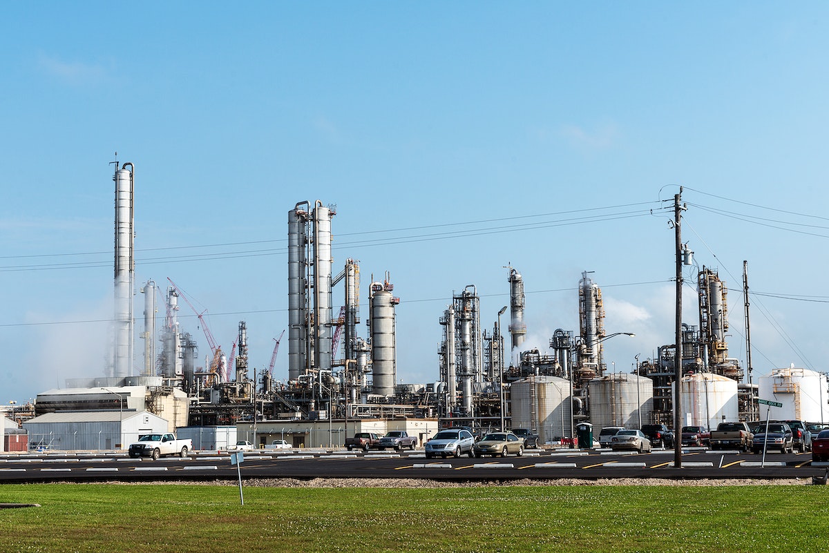 Energy storage complex near La Porte, Texas. Original image from Carol M. Highsmith&rsquo;s America, Library of Congress collection. Digitally enhanced by rawpixel.